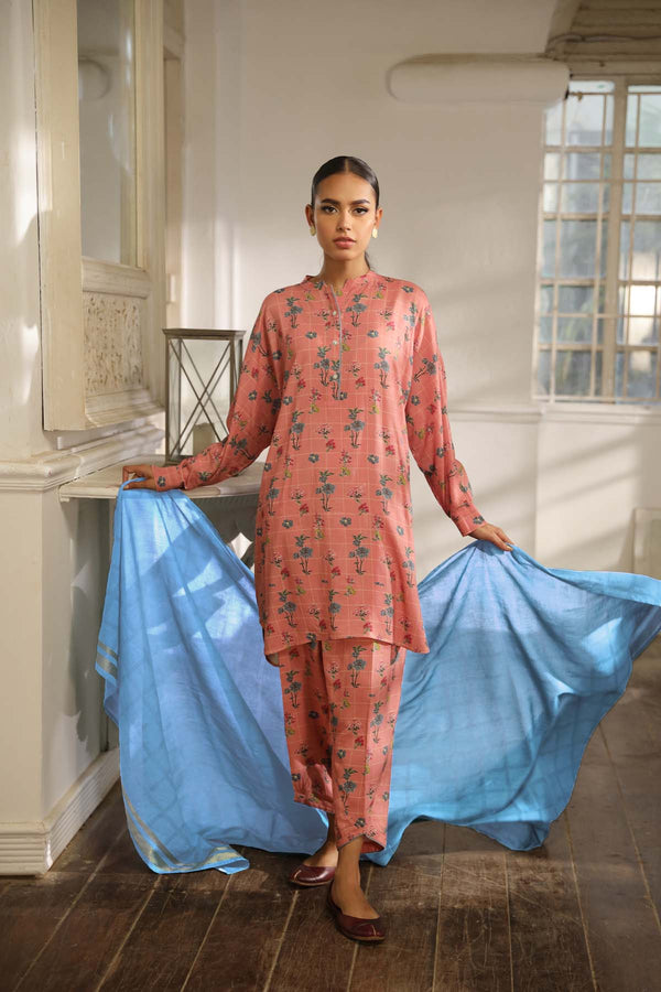 Unstitched Viscose Suit 3Pc