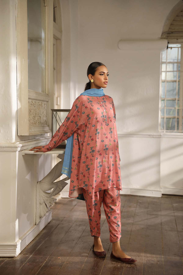 Unstitched Viscose Suit 3Pc