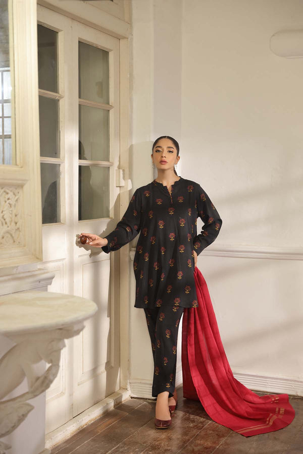 Unstitched Viscose Suit 3Pc