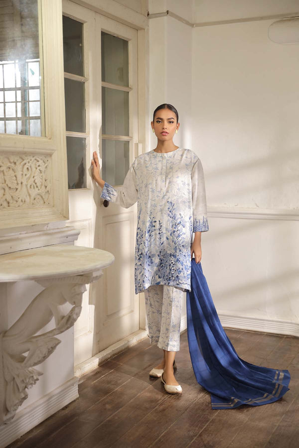 Un-Stitched Viscose Suit 3Pc