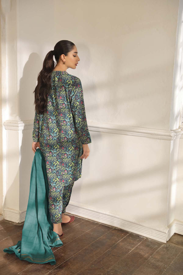 Unstitched Viscose Suit 3Pc