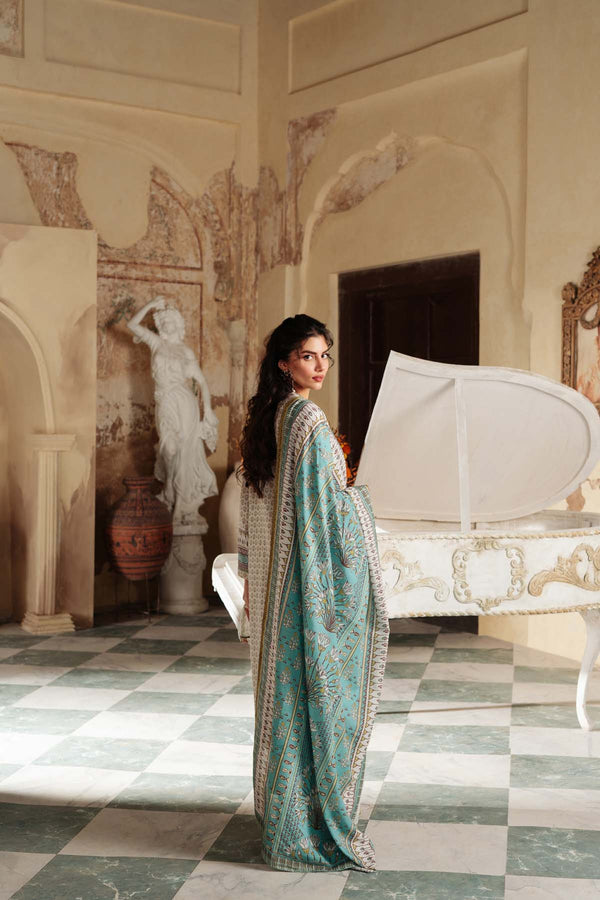 Printed Khaddar 3 Piece