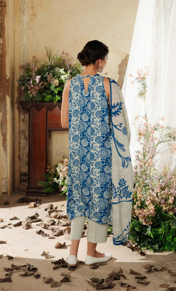 Printed Viscose Crepe 3 Piece