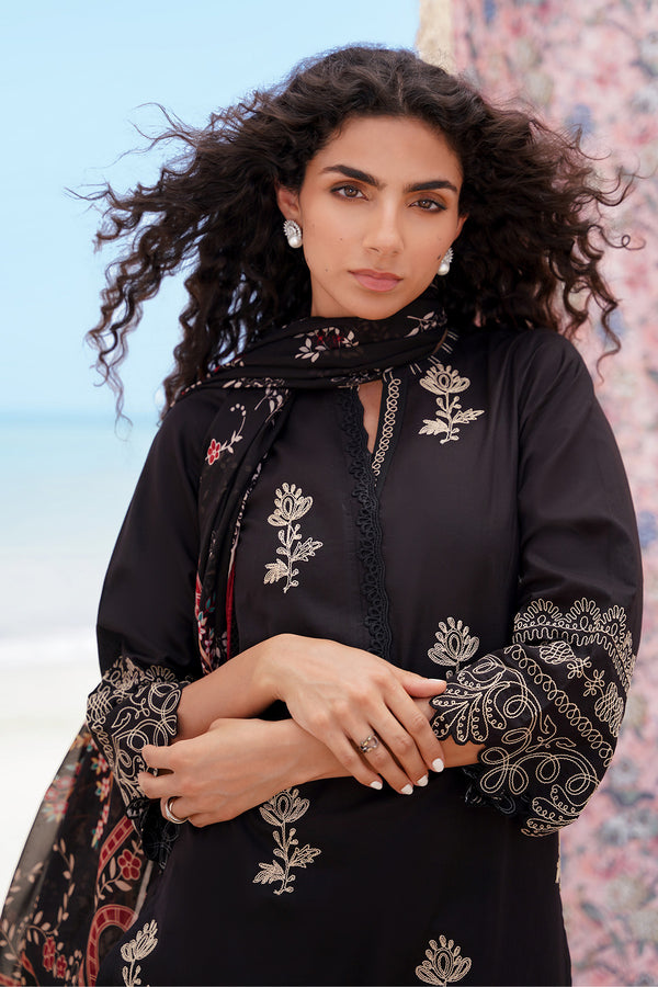 Embroidered Lawn 3 Piece