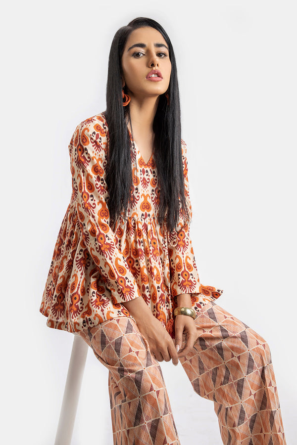 Printed Khaddar - 2 Piece