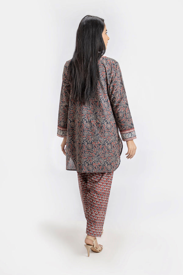 Printed Khaddar - 2 Piece