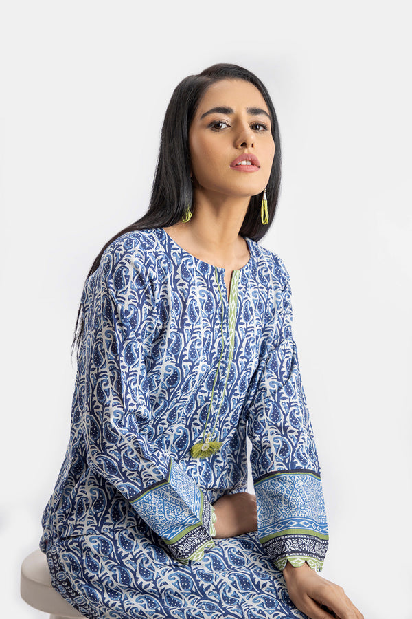 Printed Khaddar - 2 Piece