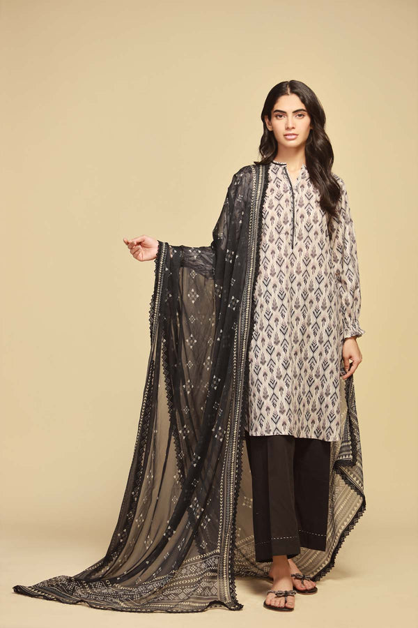 Printed Lawn 3 Piece