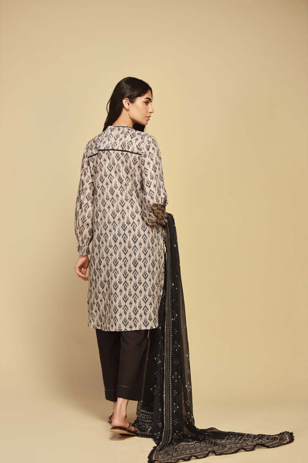Printed Lawn 3 Piece