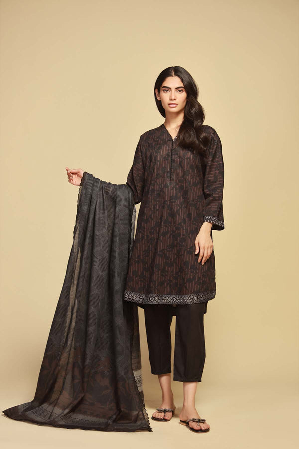 Printed Lawn 3 Piece
