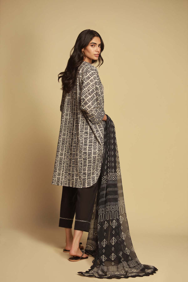 Printed Lawn 3 Piece