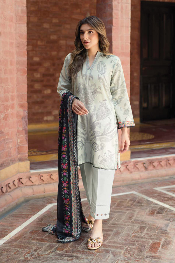 Printed Lawn 3 Piece