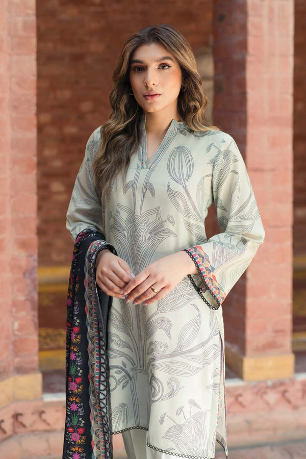 Printed Lawn 3 Piece