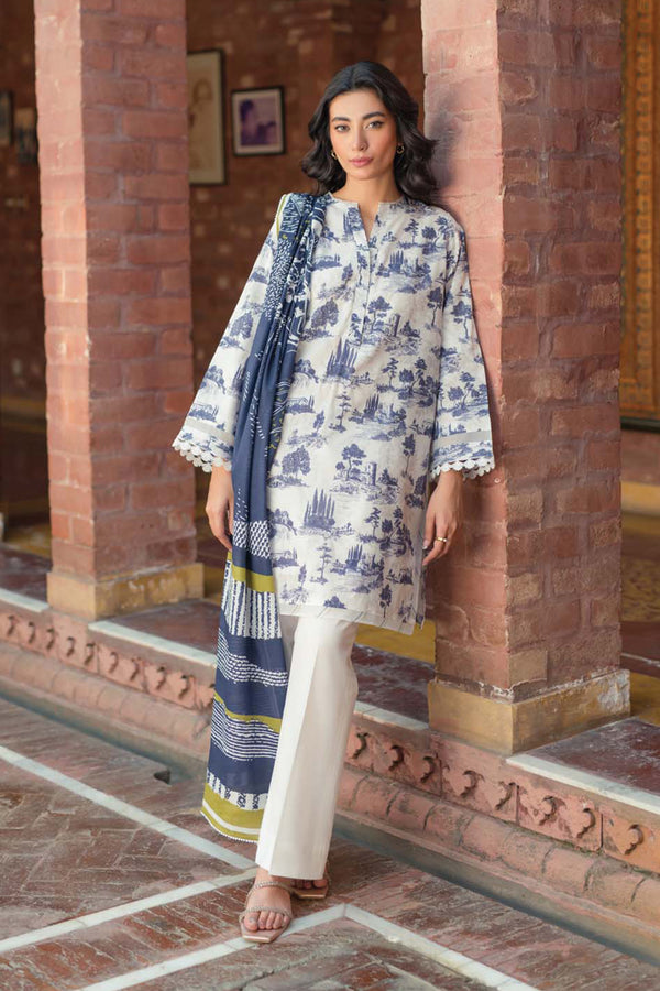 Printed Lawn 3 Piece