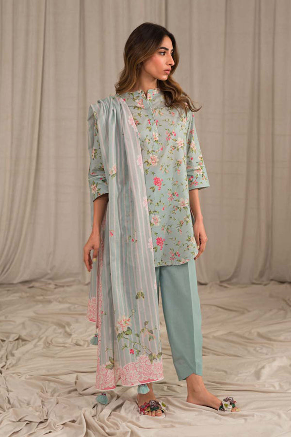 Printed Lawn 3 Piece