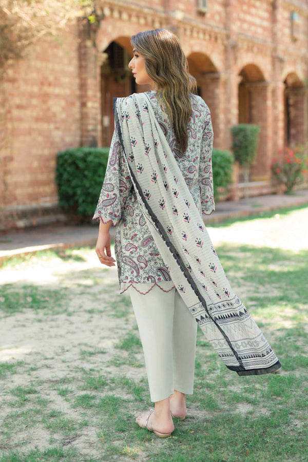 Printed Lawn 3 Piece