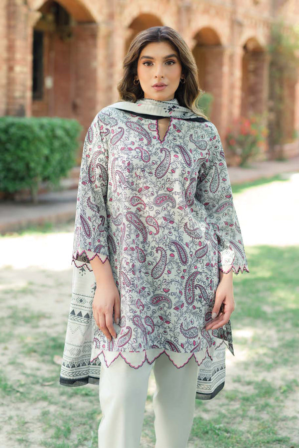 Printed Lawn 3 Piece