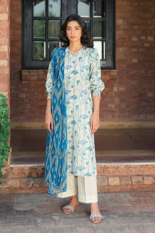 Printed Lawn 3 Piece