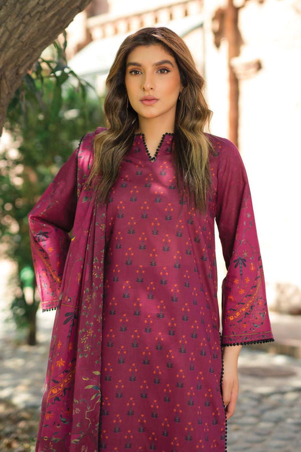 Printed Lawn 3 Piece