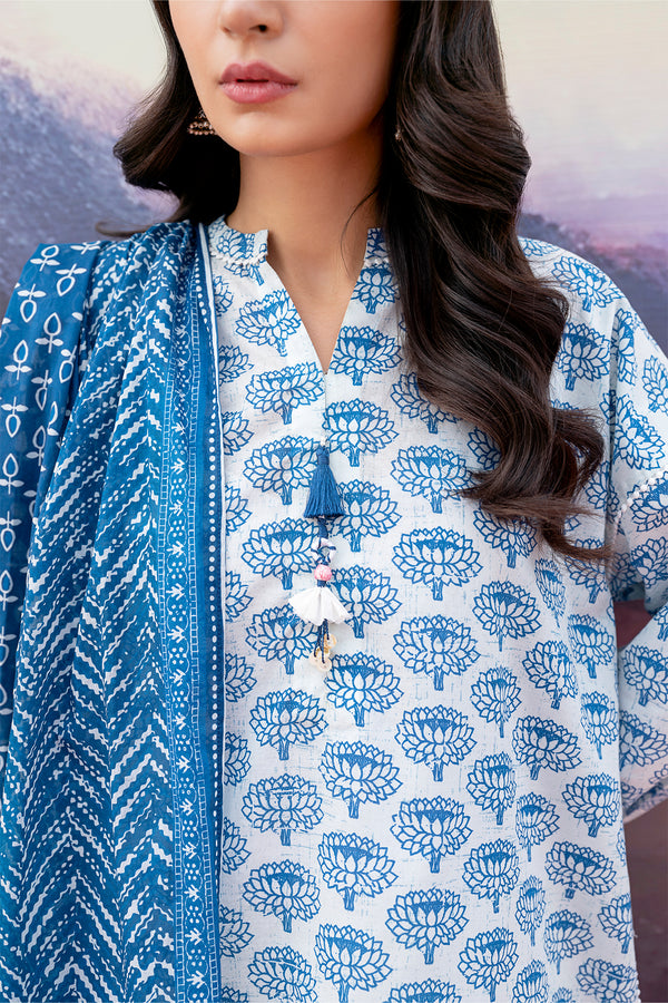 Printed Lawn 3 Piece