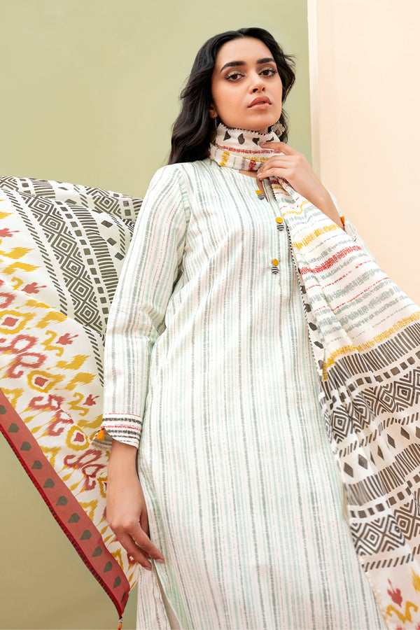 Printed Lawn 3 Piece
