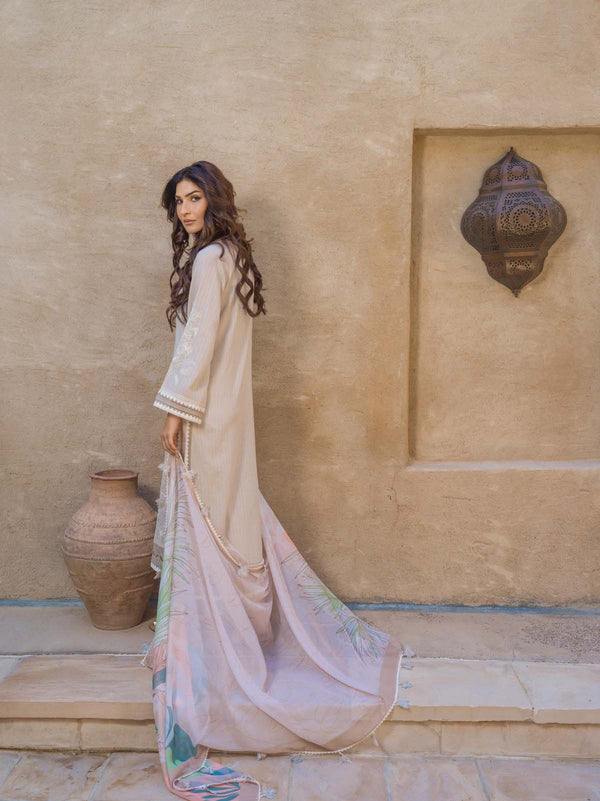 Textured Lawn 3 Piece (Embroidered)