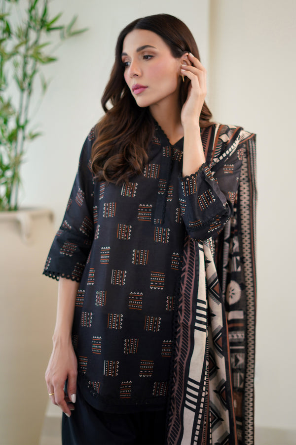 Printed Lawn 3 Piece