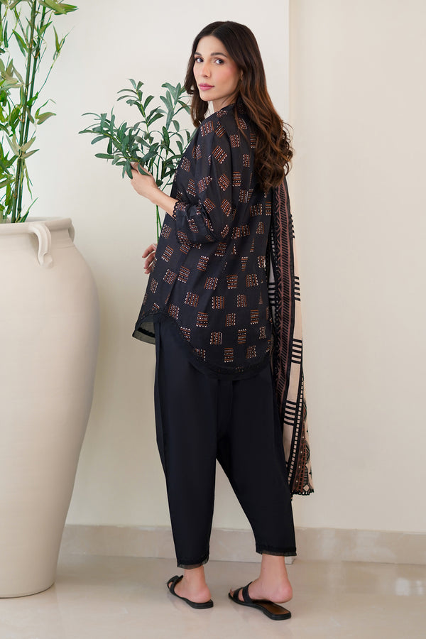 Printed Lawn 3 Piece