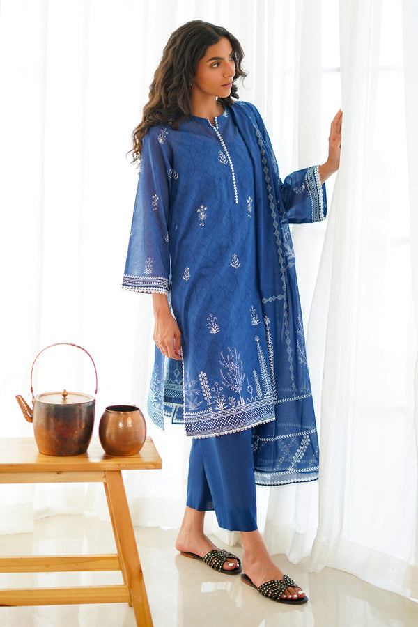 Printed Lawn 3 Piece