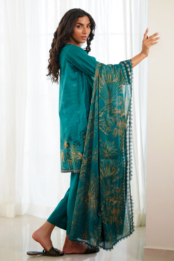 Printed Lawn 3 Piece