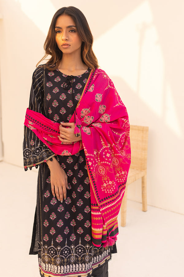 Printed Lawn - 3 Piece