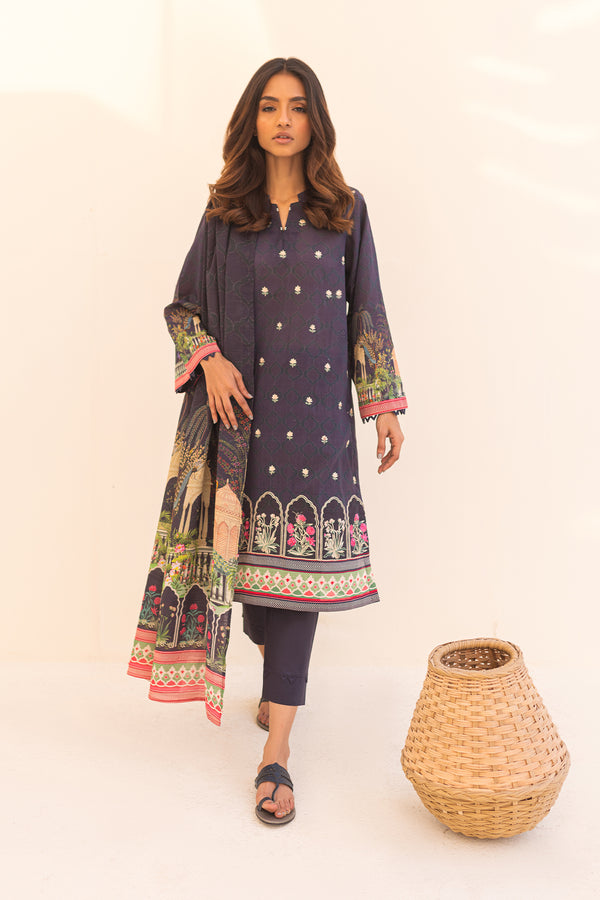 Printed Lawn - 3 Piece