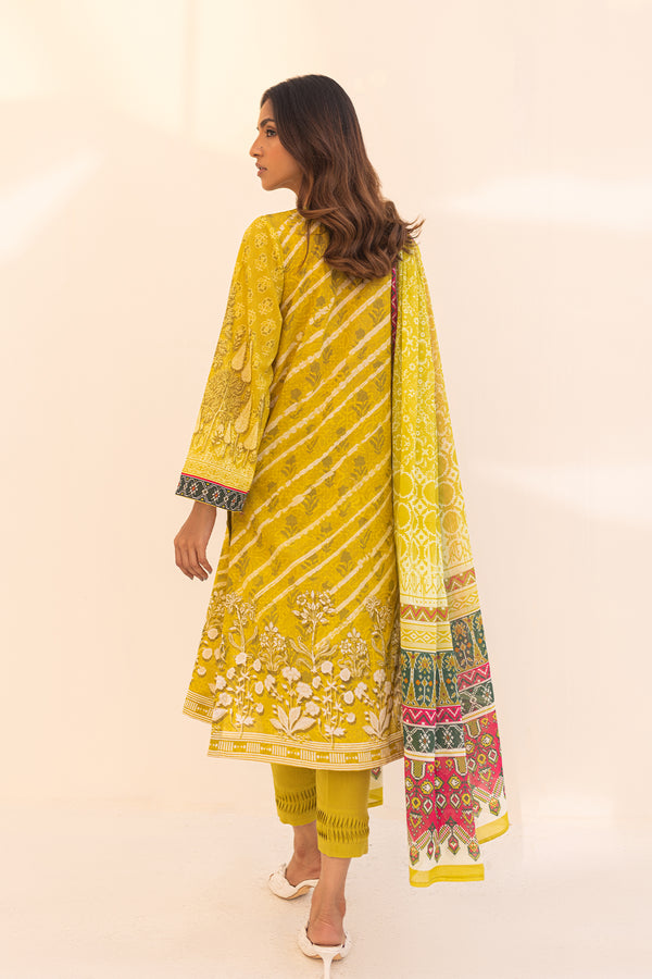 Printed Lawn - 3 Piece