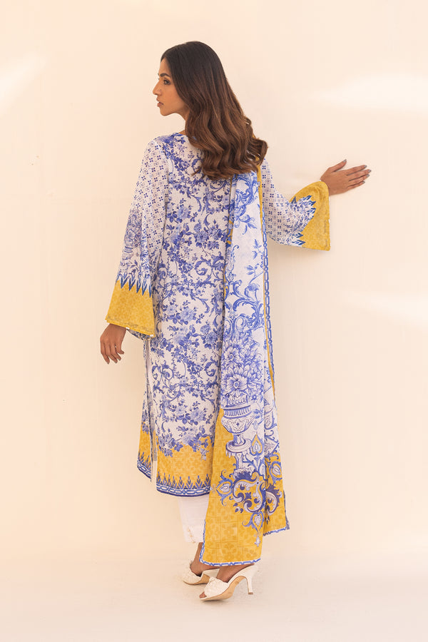 Printed Lawn - 3 Piece