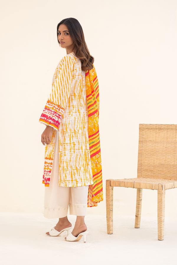 Printed Lawn - 3 Piece