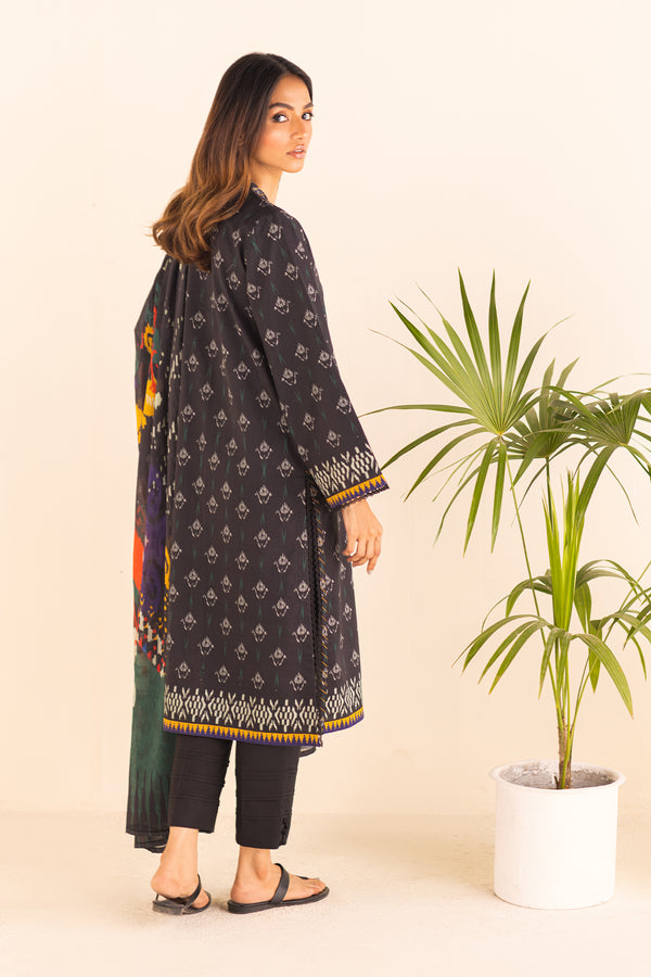 Printed Lawn - 3 Piece