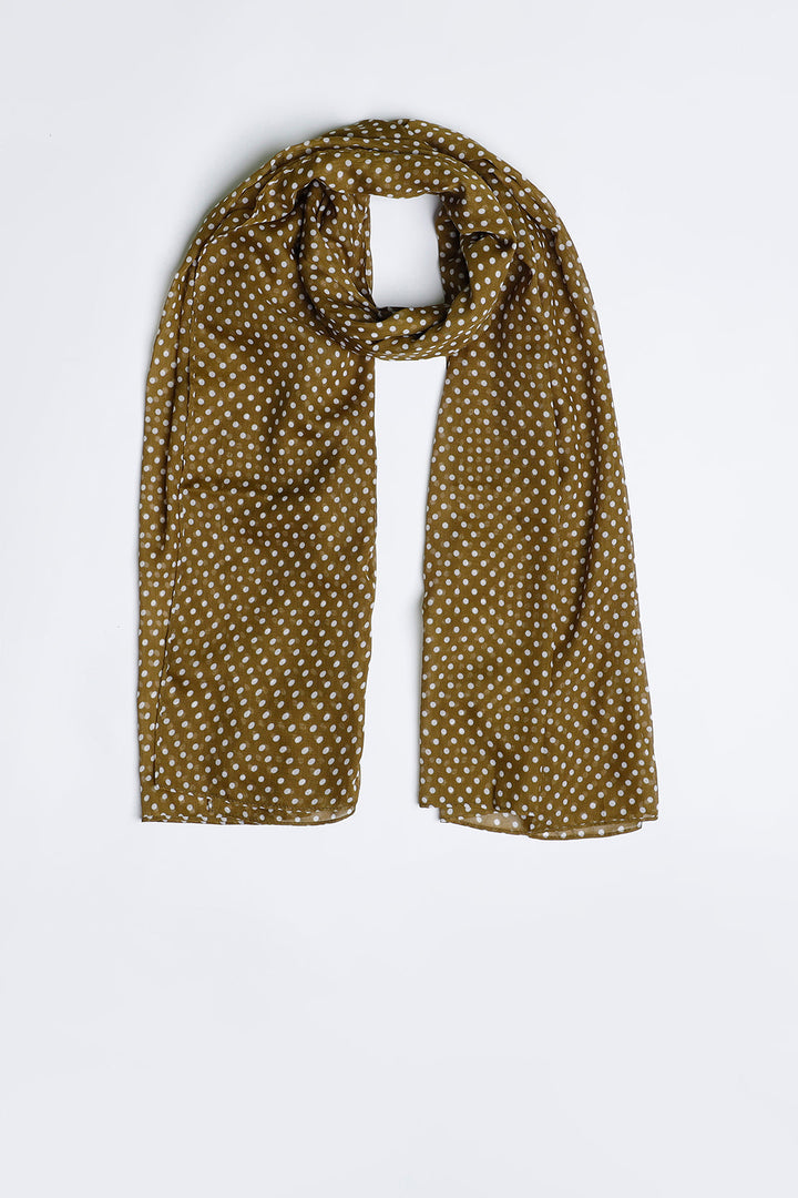 Golden | Printed | Stole