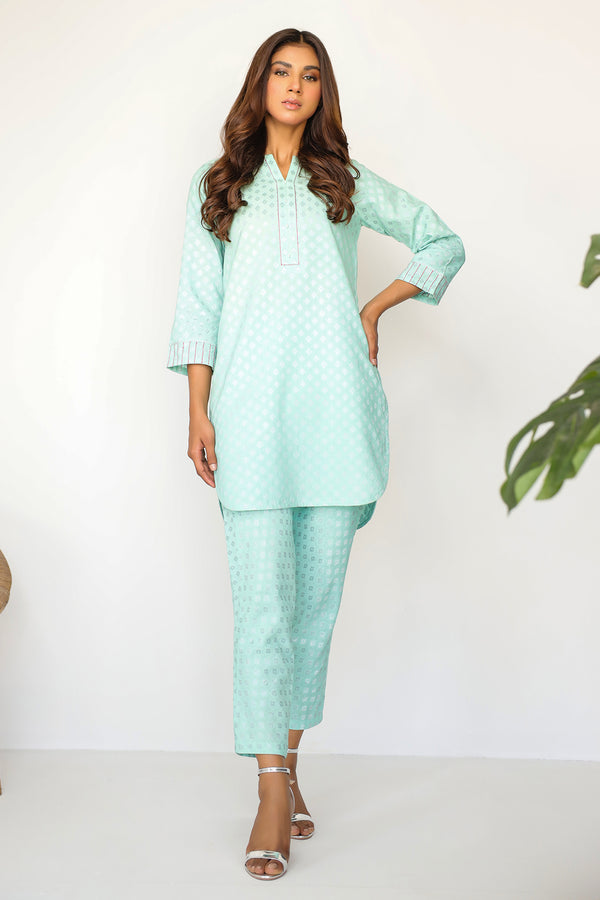 Zari Jacquard - 2 Piece
