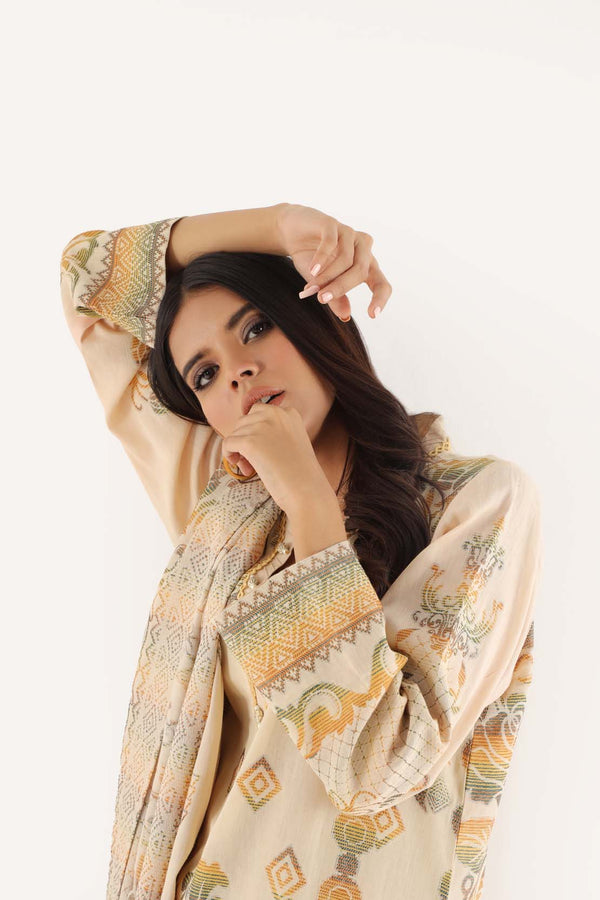 Cotton Jacquard - 3 Piece
