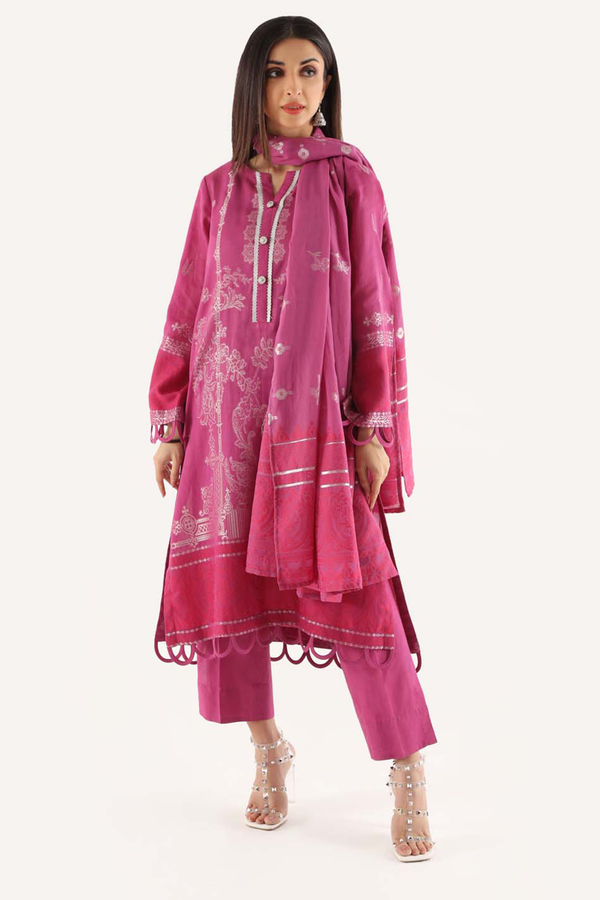 Cotton Jacquard - 3 Piece